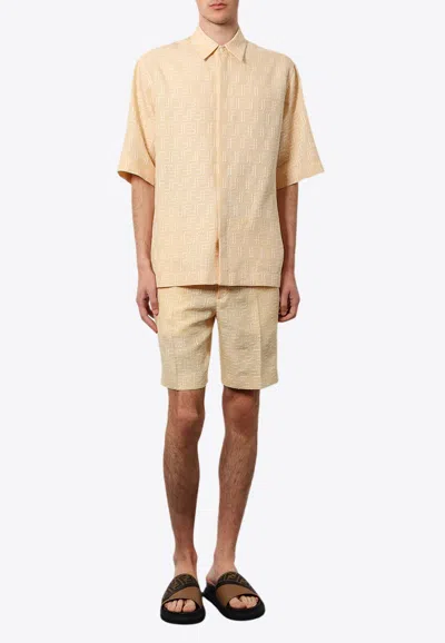 FENDI ALL-OVER FF SHORT-SLEEVED SHIRT
