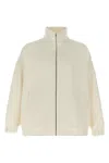 Fendi Felpa In Misto Poliestere Avorio  Uomo In Neutral