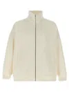 Fendi All Over Logo Sweatshirt In Neutral