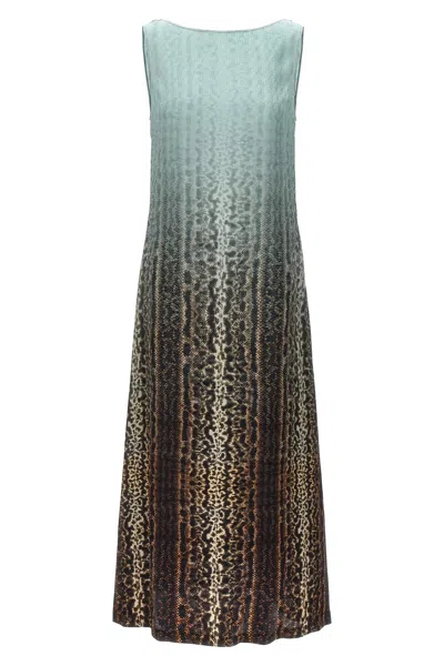 FENDI FENDI ANIMAL PRINT DRESS