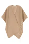 Fendi Roma Wool And Cashmere Blend Cape