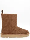 Fendi Man Ankle Boots Light Brown Size 9 Leather In Brown