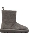 Fendi Apres Chic Boots In Gray