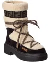 Fendi Apres Chic Suede Boot In Multi