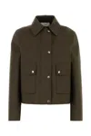 Fendi Army Drill Jacket In Green