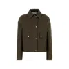 Fendi Army Drill Jacket In Green