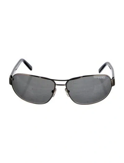 Pre-owned Fendi Aviator Tinted Sunglasses