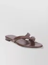 Fendi Ayers Leather Flip-flop Sandals