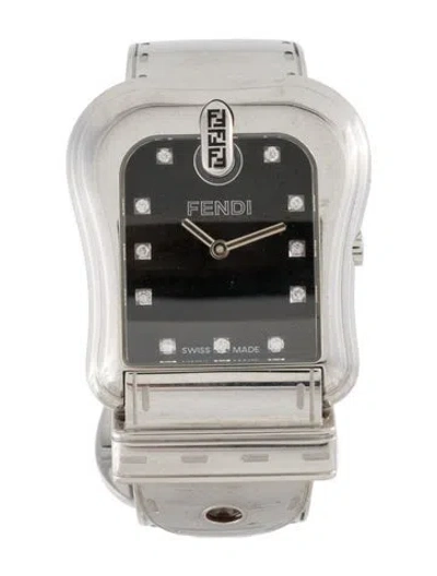 Pre-owned Fendi B.  Watch, 33mm In Multicolor