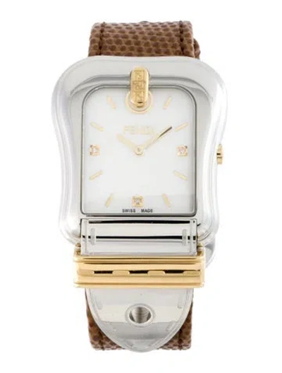 Pre-owned Fendi B.  Watch In Multi