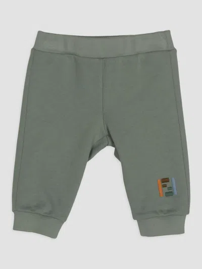Fendi Baby's & Little Kid's Ff Logo Joggers In Green