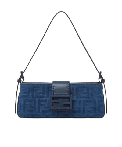 Fendi Baby B. Small Handbag In Blue