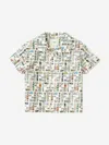 Fendi Baby Boys Ff Logo Shirt In White