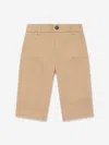 Fendi Baby Boys Gabardine Trousers In Beige