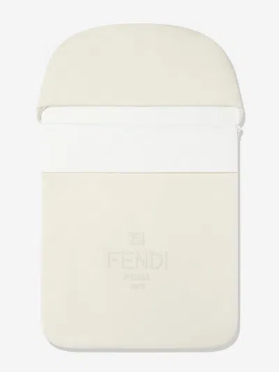 Fendi Kids' Baby Cotton Stretch Nest In Neutral