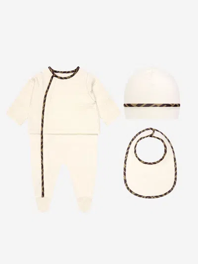 Fendi Baby Gift Set (3 Piece) In Black