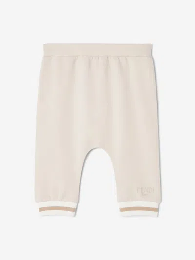 Fendi Kids'  Baby Logo Joggers In Pink