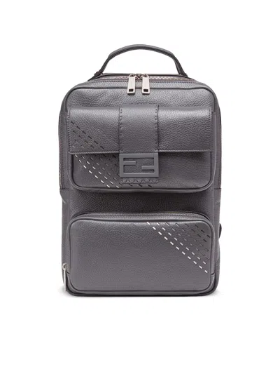 Fendi Backpack In Grey