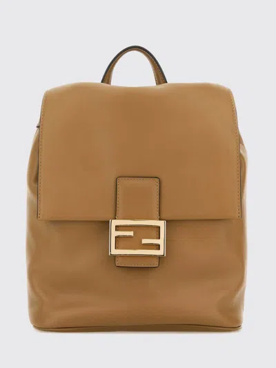 Fendi Backpack Woman  In Brown