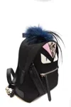 Fendi Bag Bugs Mini Backpack In Black