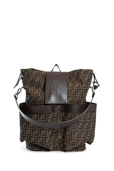 Fendi Backpacks In Brown