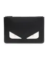 Fendi Bag Bugs Clutch In Black