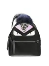 Fendi Bag Bugs Mini Backpack In Black