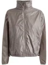 Fendi Woman Jacket Dove Grey Size S Polyamide In F1j7b