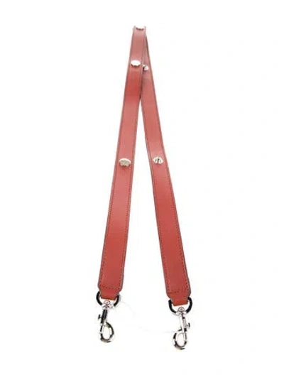 Pre-owned Fendi Bag Strap In Red