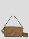 Fendi Ff Plaque Foldover-top Shoulder Bag
