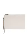 Fendi Logo Plaque Zipped Pouch