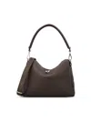 Fendi Large Shoulder Bag With Adjustable Strap In Brown