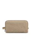 Fendi Ff Toiletry Case Medium In Neutral
