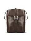 Fendi Flap Backpack In Brown