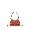 Fendi Women Mamma Baguette Leather Shoulder Bag