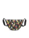 Fendi Grey Messenger Bags Men In Asphalt+mlc+p