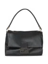 Fendi Mamma Baguette Drawstring Shoulder Bag In Black