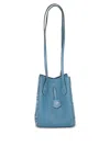 Fendi Mini Origami Bucket Bag In Blue
