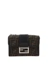 Fendi Double Baguette Shoulder Bag In Multi
