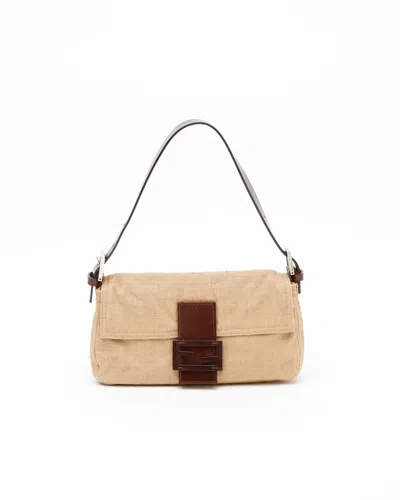 Fendi Baguette Bag In Sand