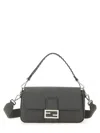 Fendi Baguette" Bag In Gray