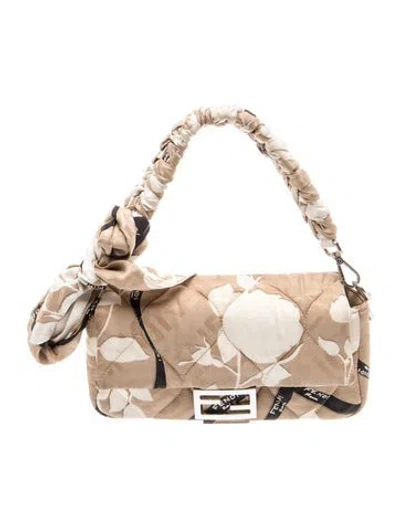Pre-owned Fendi Baguette In Brown