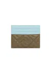 Fendi Baguette Card Holder In Brown