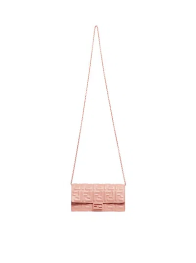 Fendi Baguette Chain In Pink