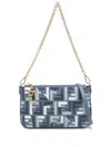 Fendi Baguette Pouch With Chain Mini Bag