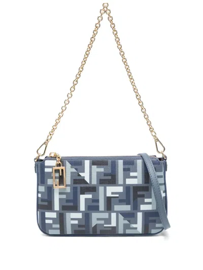 Fendi Baguette Pouch With Chain Mini Bag
