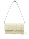 Fendi Baguette Cross Body Bag In Green