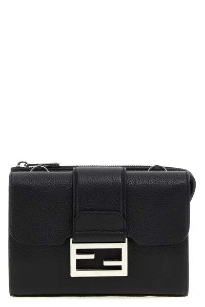 FENDI FENDI 'BAGUETTE DOUBLE' CROSSBODY BAG