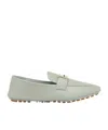 Fendi Baguette Driving Shoes In Gray