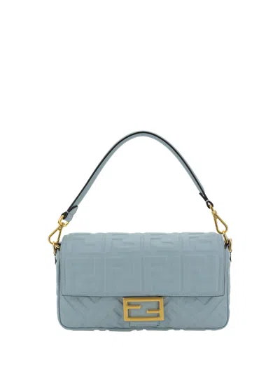 Fendi Baguette Handbag In Blue